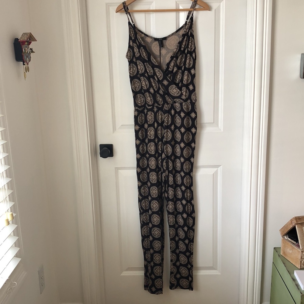 LIKE NEW! Cotton Wrap Jumpsuit - Size M